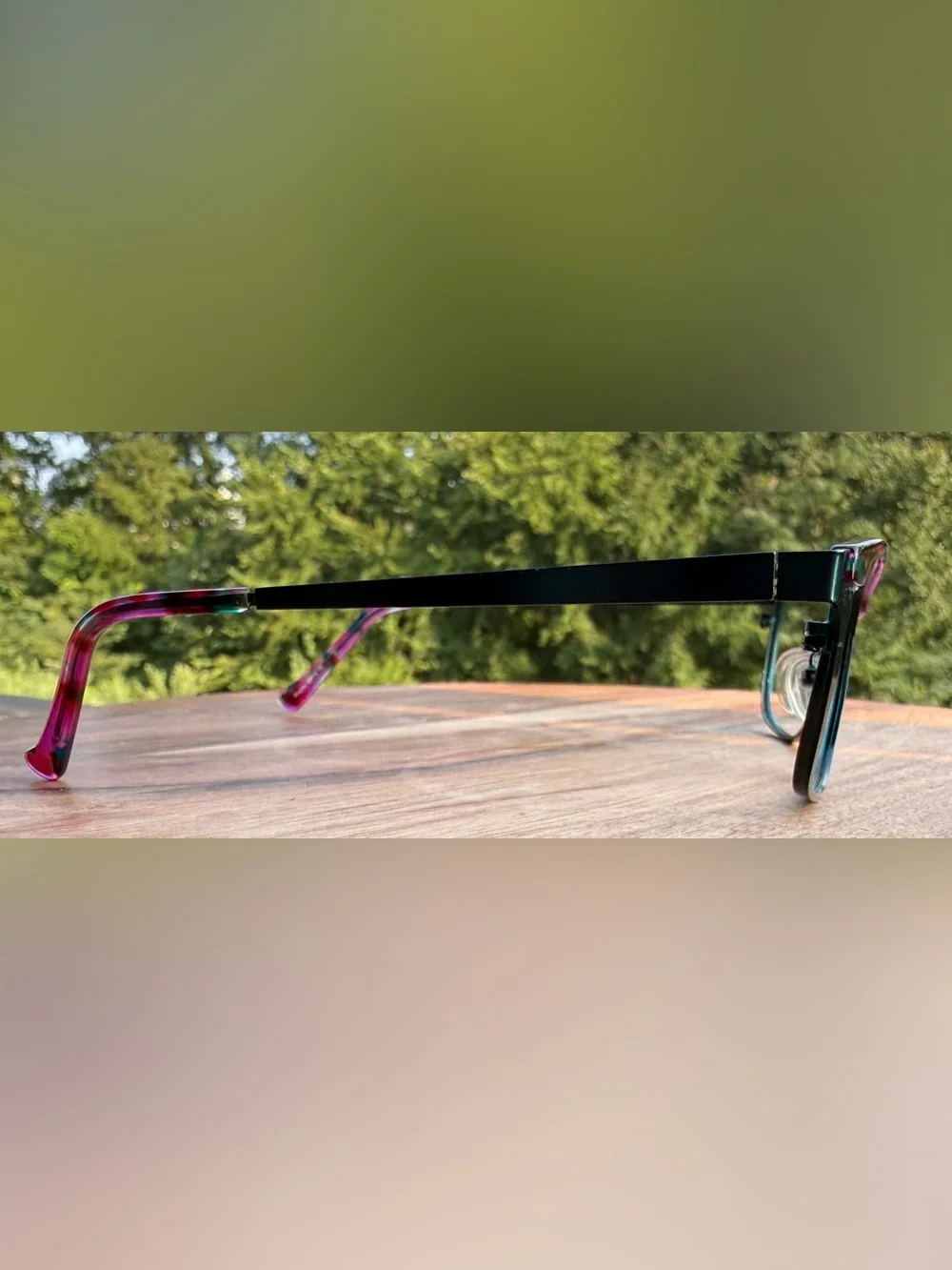 Betsey Johnson Eyeglass Frame Wild Nights Teal